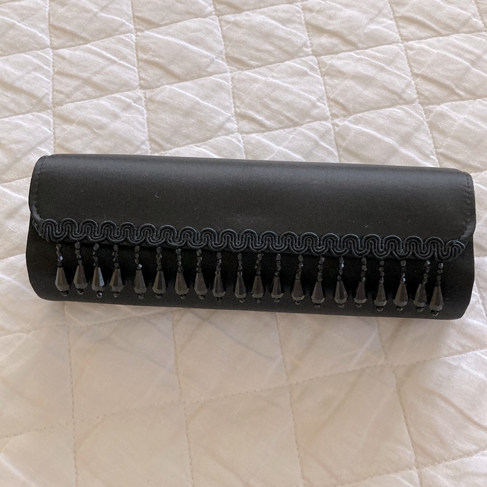 Limited Edition Mac Black Satin Cosmetics Case (Nwot)